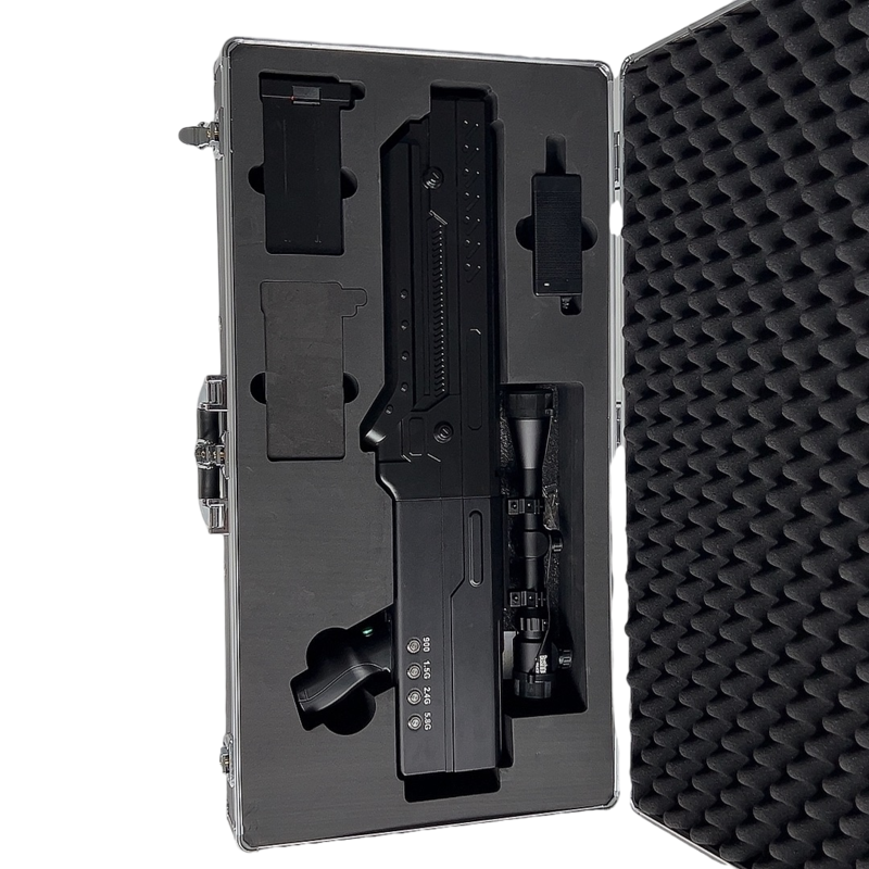  肥城手持便携式枪型低空防御反制四通道B型