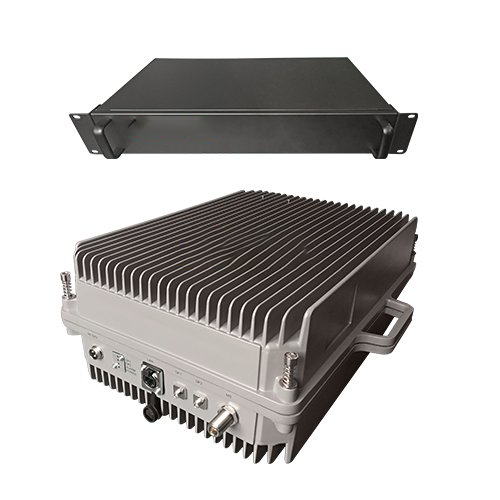  肥城TETRA800数字警用集群数字光纤直放站远近端机