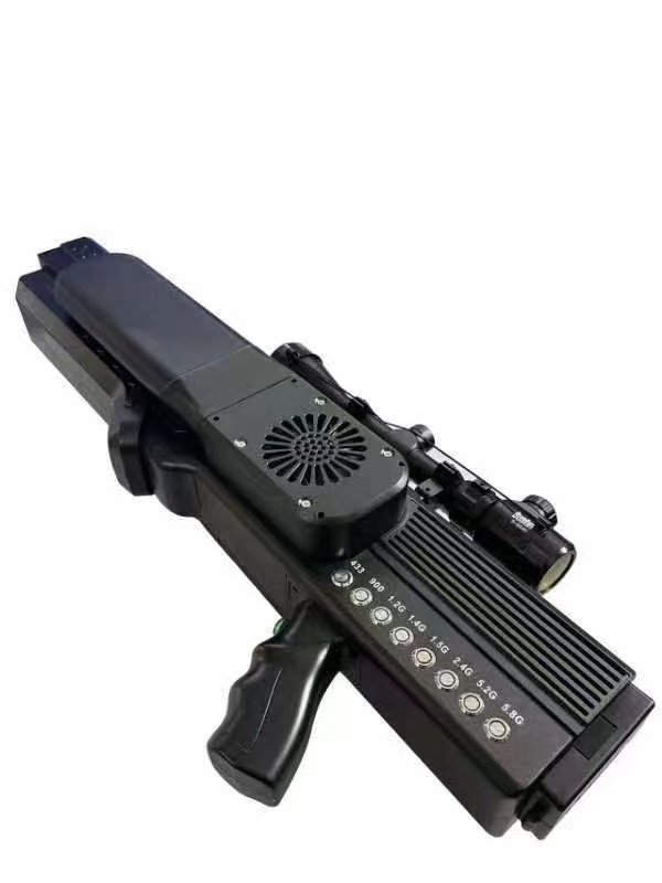  肥城手持便携式枪型低空防御反制八通道